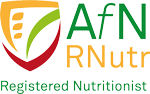 AfN Registered Nutritionist logo